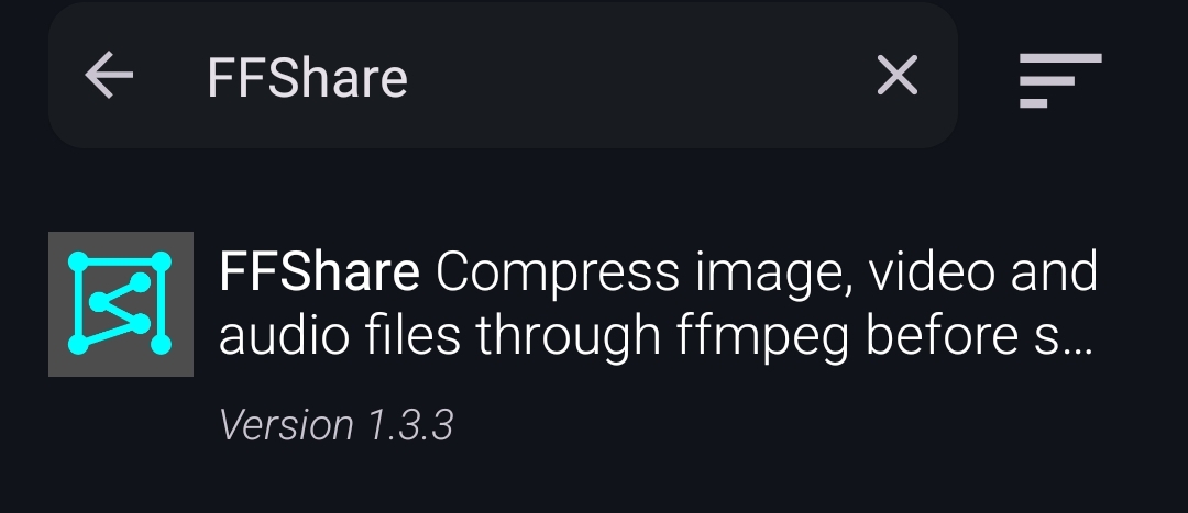 searching for ffshare